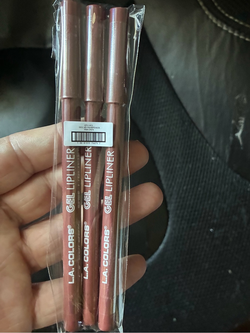 L.A. Colors Gel Lipliner Trio - My Favorite Nude CP674